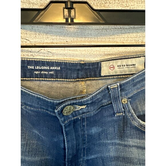 AG Adriano Goldschmied The Legging Ankle Super Skinny Size 31 - Picture 2 of 4